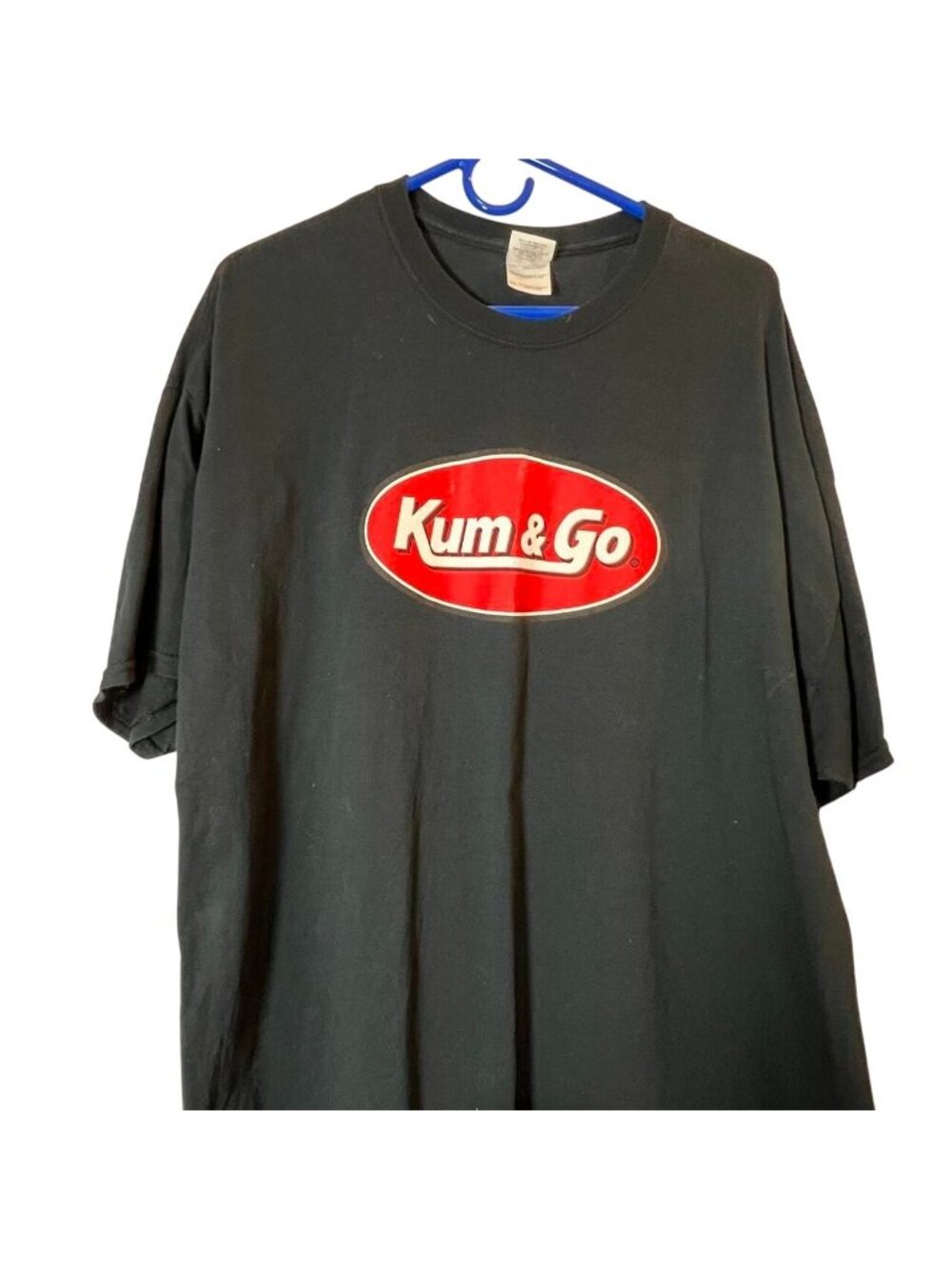 Kum & Go Gas Station T-Shirt 2XL Graphic Tee Convenience Store Employee Style